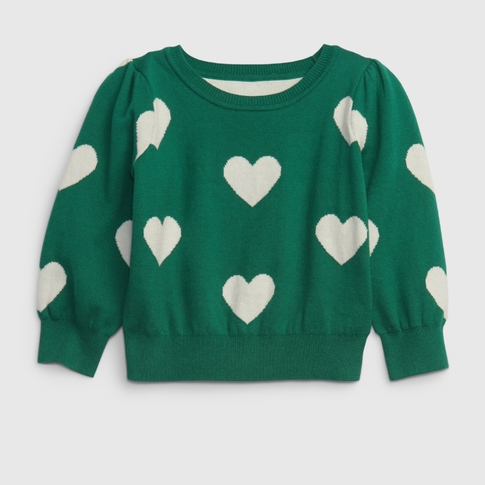 BABY GAP HEART SWEATER